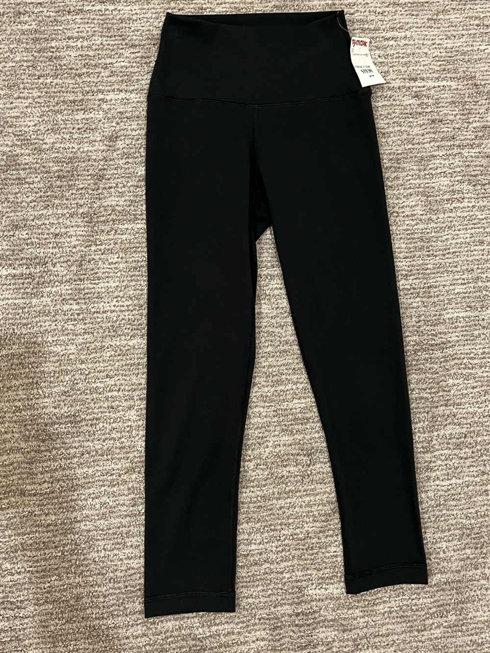 NWT 90 Degree By Reflex Black High-Waist Performance Leggings